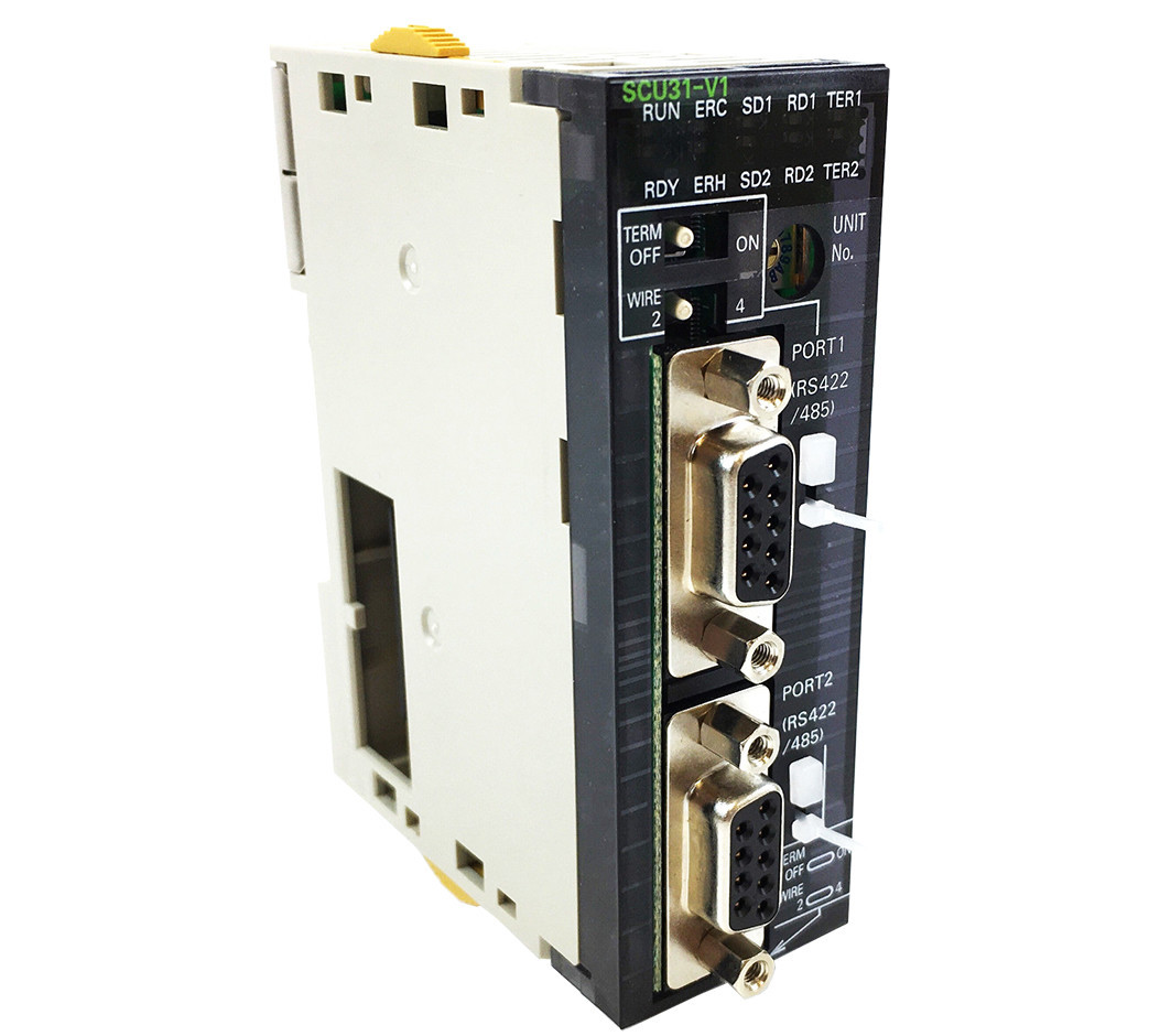 Serial Unit CJ1W-SCU31-V1 Omron PLC Model Obsolete Serial Communications Unit